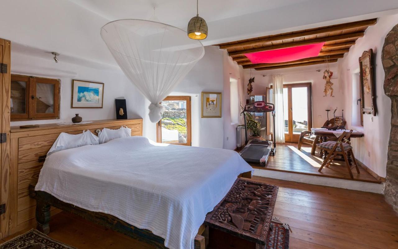 Вилла ⋆ 5Br Oceanside View Near Lighthouse- Pharos Vm ⋆ Mykonos Town Экстерьер фото